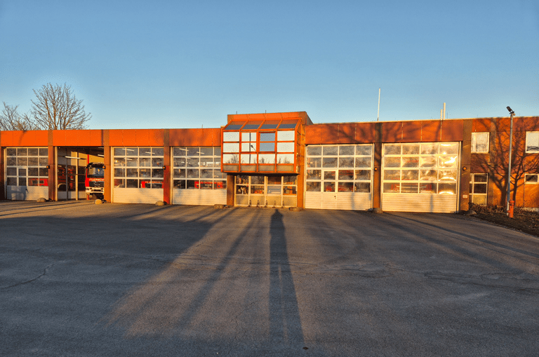 Das Feuerwehrgebäude der Feuerwehr Königslutter - hier fand die Blakout-Übung statt