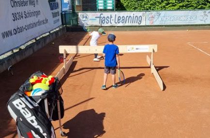 Das Schleifchenturnier des MTV Schöningen wurde am Nachmittag gespielt.