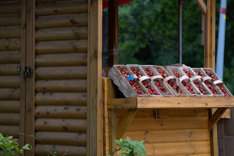 In Helmstedt haben Unbekannte einen Erdbeerstand auf einem Erdbeerfeld angezündet. Es sollen mehrere Täter sein.