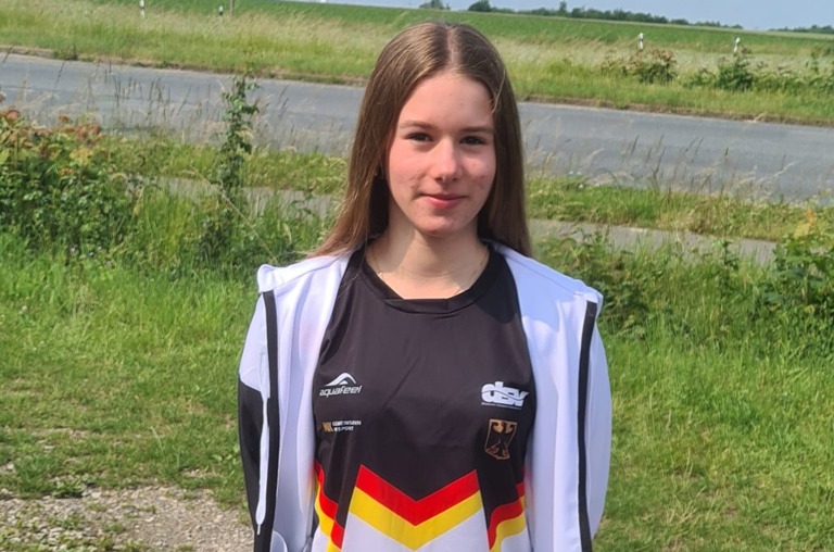 Hanna Hartmann, Wasserballerin des WSV 21, tritt mit der deutschen Nationalmannschaft bei der Jugend-Europameisterschaft in der Türkei an.