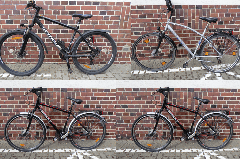 Polizei stellt Räder sicher und sucht Eigentümer