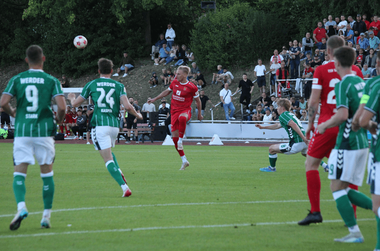 In der Regionalliga Nord unterlag die FSV Schöningen mit 0:2 gegen die U23 von Werder Bremen