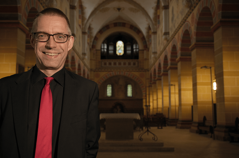 Propsteikantor Matthias Wengler im Kaiserdom