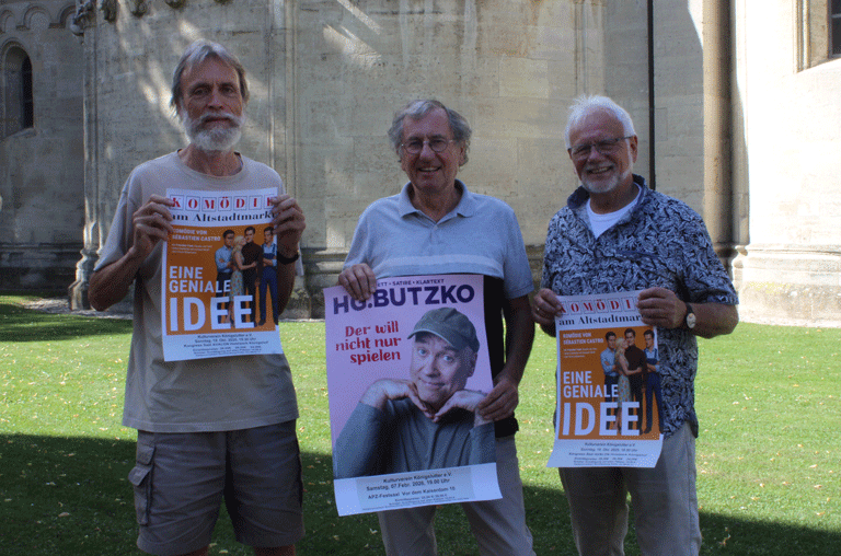 Die neue Spielzeit in Königslutter beginnt: Der Kulturverein wartet mit einem Programm voller Witz und Musik auf.