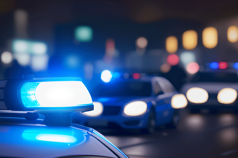 Ein junger Mann lieferte sich mit der Polizei eine Verfolgungsjagd.