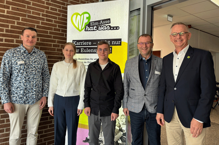 Die Verwaltung der Samtgemeinde Elm-Asse hat zwei neue Auszubildende. Zwei junge Menschen starten in Schöppenstedt in ihr Berufsleben.