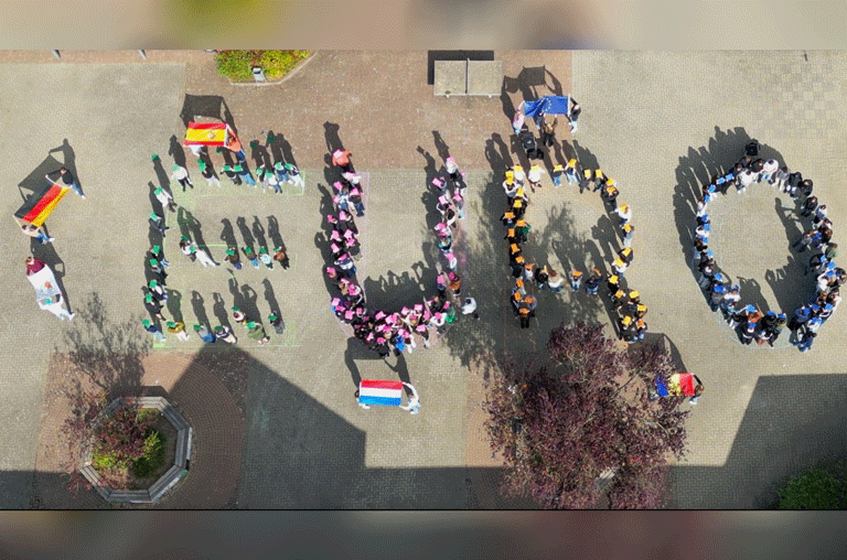 Gemeinsam mit Schulen aus ganz Europa setzte die IGS Schöppenstedt ein Zeichen für Bewegung, Gemeinschaft und Zusammenhalt. 