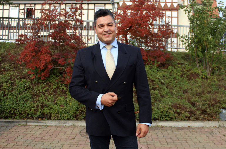 Tobias Thurau ist eigentlich Feuerwehrmann mit Leib und Seele. Die CDU sieht ihn aber als Landrat für die kommenden Jahre.