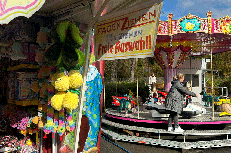 Der Herbstmarkt in Schöppenstedt startete mit gemischtem Wetter. Die Aussteller trotzten dem Regen und boten vor Ort einiges.
