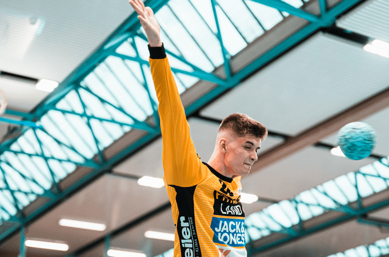 Torhüter Eike Engelbrecht hielt mit mehreren starken Paraden den Sieg des MTV Braunschweig gegen Altenholz fest