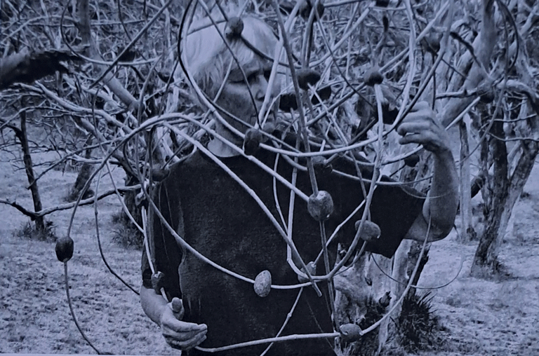 Franziska Rutz stellt in den Räumen des Kunstfördervereins Schöningen aus. Ihre Ausstellung ist die letzte in diesem Jahr.