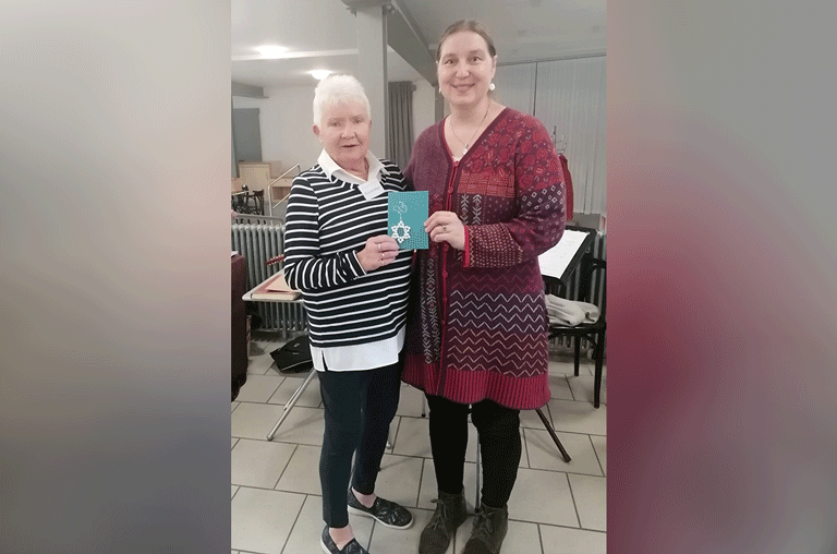 Beim monatlichen Treffen des Seniorenkreises kamen insgesamt 34 Senioren im Burschenhof zu Musik und Spielen zusammen.